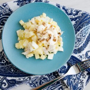 Салат "Курица с ананасом"